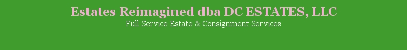 Welcome to DC Estates - a full service Washignton DC based estate and online consignment services company